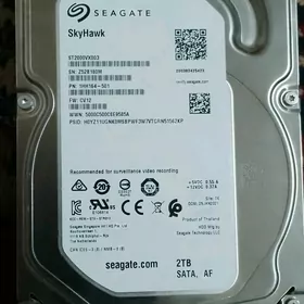 жесткий диск 2 TB SEAGATE 100%