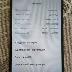 samsung a 02 we  coreprime 361