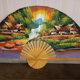 веер большой китайский