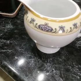 молочник.тарелки