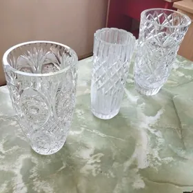 Хрустальные вазы для цветов