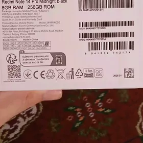 Redmi not 14Pro
