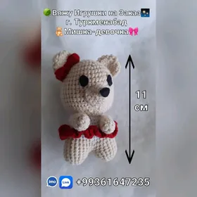 🧸Мишка-девочка