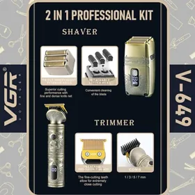 VGR-649 Trimmer we Shaver