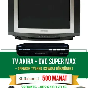 TV+DVD+TÝUNER (televizor/tehnika)
