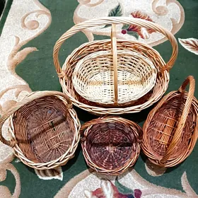 Корзины плетёные