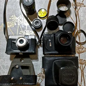 фотоаппараты СССР.