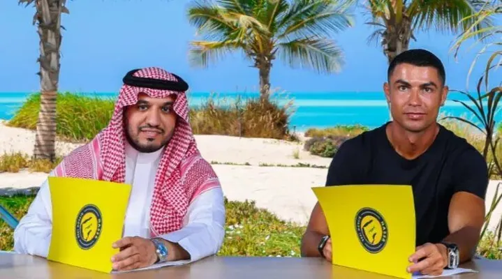 Ronaldu “Al-Nasr” bilen täze şertnamasy boýunça minutda 158 ýewro gazanar