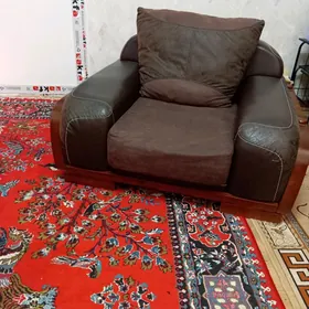 Уголок отдыха кожанный