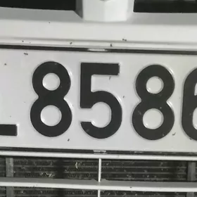 maşynyñ nomeri