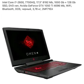игровой ноутбук HP OMEN