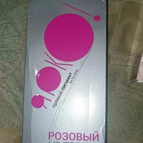 тоник для волос розовый цвет