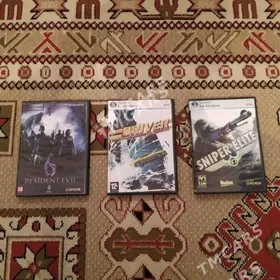 Новые игровые диски.