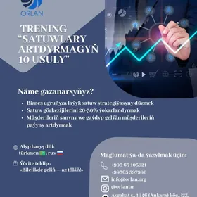 TRENING “Satuwlary artdyrmagyň 10 usuly”