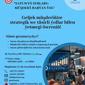 TRENING “Satuwyň syrlary: müşderä barýan ýol”