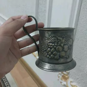 Мельхиоровые подстаканники