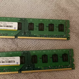 RAM DDR3 1333GHZ TwinMos 4gb