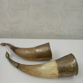 настоящие рога