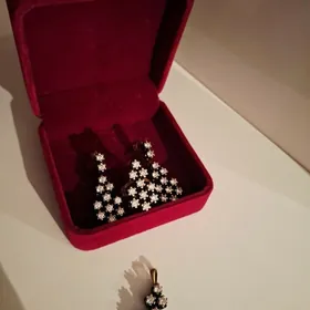 Zulal kümüş komplekt