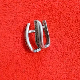 серьги серебро