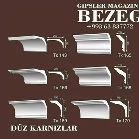 Karniz gips/гипс