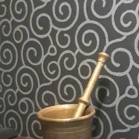 медная ступка