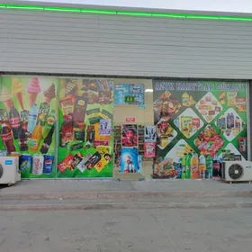 azykharyt magazinin ici satlyk