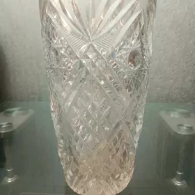 Хрустальная ваза