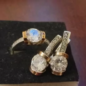 Kumus komplekt серьги кольцо