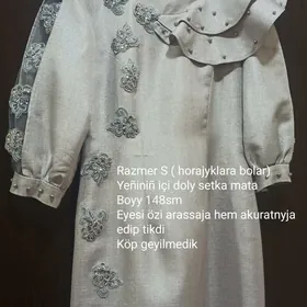 Toy (vecerniy) koynek (köp geyilmedik)