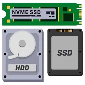 HDD we SSD  NAKOPITELI