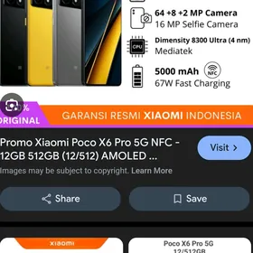 Poco x6 pro 12/512