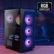 🟣Игровой CASE + 4RGB-кулера