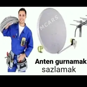 anten sazlamak ustanowka