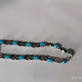 kümüş broslet