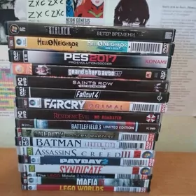 DVD диски,игры