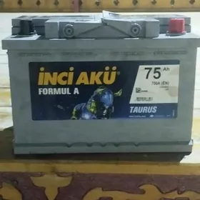 akkumlýator İNCİ AKÜ 75 lik