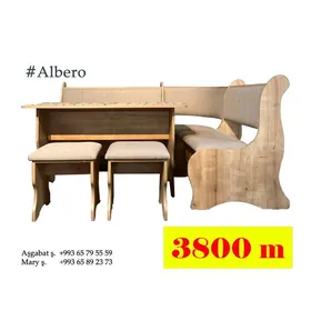 Stol Aşhana Garnitur Mebel