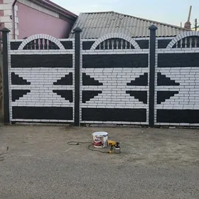 beton zabor