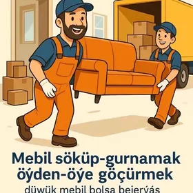 Mebel gocurmek sokmek duzmek