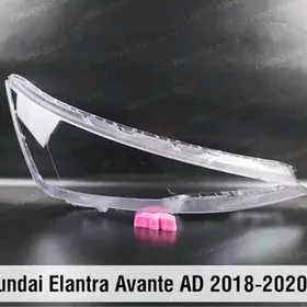Elantra 2018-2020 стекло фары