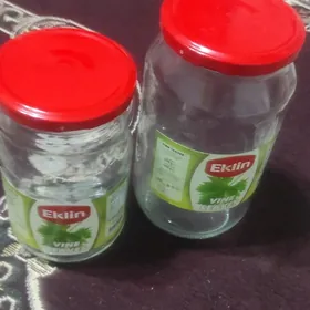 Banka 1literlik ve 800gr