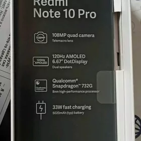 REDMI NOTE 10 PRO 8/128