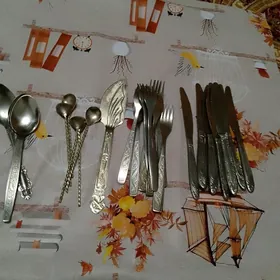 столов приборы