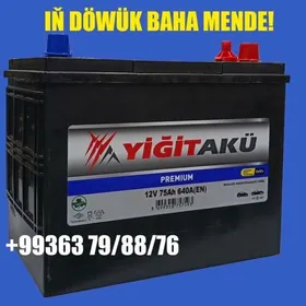 Akkumulyator ÝIGIT AKÜ🧿 12V75