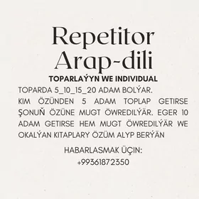 Repetitor(arap-dili)