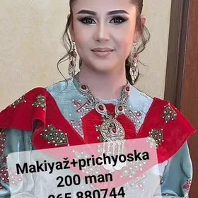Makiyaž+prichyoska(yalyk)