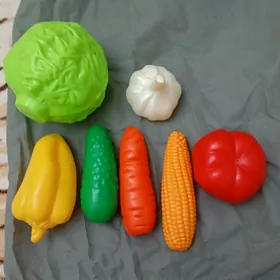 овощи пластиковые для развития