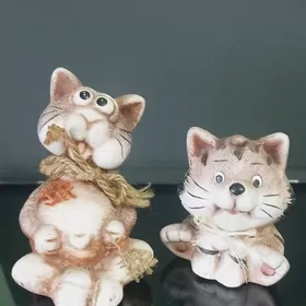 Статуэтки ДВА КОТА
