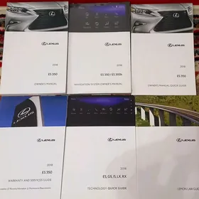 2018 Lexus es kitap